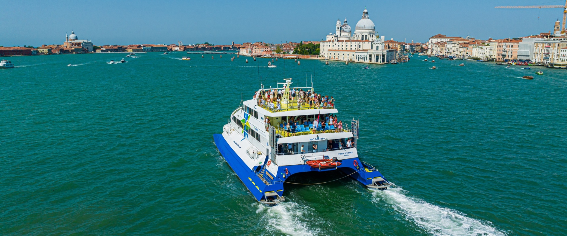 Prince of Venice catamaran in Venice | Adriatic Lines by Kompas